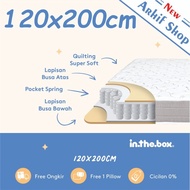 SPRING BED KASUR INTHEBOX 120X200 (FULL) TERPERCAYA