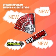 Standard clean sticker 2