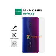 Oppo K3 Transparent Flexible Oppo K3 Back Cover full Premium PPF Back Self-Recovery Scratches - Flex
