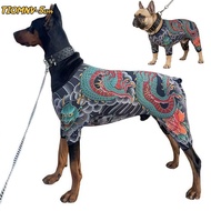 TIOMNV56H4 Pet Tattoo Vest, Breathable Lifelike Dog Cat Tattoo Jacket, Creativity Cool Four Seasons 
