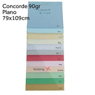 Kertas Concorde Tipis 90gr Plano 79x109cm