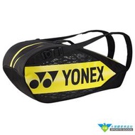 [大鷲體育]YONEX BA92226EX 6支裝網羽球拍袋 矩形袋 羽拍包 羽拍袋 羽球背包 球拍袋