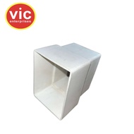Atlanta Duracon Pvc Downspout Connector, Vic Enterprises