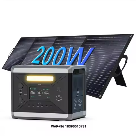 SolarPlay Q2501 2400W Cost-Effective Portable Power Station UPS Solar Charging 2160WH Controller Car