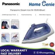 Panasonic Steam Iron NI-S530 (Blue) // 1 Year Warranty, Quick & Easy, Powerful Steam Iron