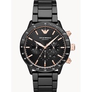 Emporio Armani Mens Stainless Steel Watch with Chronograph AR70002