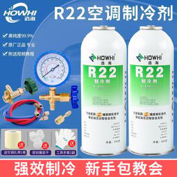 制冷劑 浩海R22制冷劑 家用 空調 制冷液套裝 利昂工具 冷媒 雪種液
