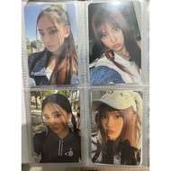 Photocard Hyein Newjeans JEANZ Official PC hyein weverse poca rabbit cap