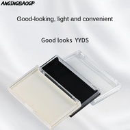 ANGINGBAOGP Eyelash Storage Box, Plastic  False Lashes Show Box, Square Shape Storage Box