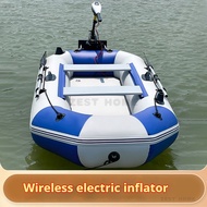 Hard Bottom Inflatable Rubber Fishing Boat Foldable Outdoor Electric Kayak Standable Lure Fishing Bo
