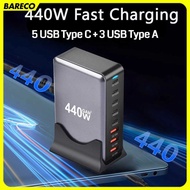 Taffware Desktop Charger Fast Charging Multi Port USB Type C GaN3 440W - YMX-440W