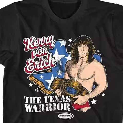 Powertown Kerry Von Erich Wrestling TShirt