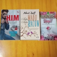 novel Preloved (ADNIL ZAFF / FAZLYN RIDZ) - ADA MADU ADA RACUN / CURANGLAH LAGI / HIM
