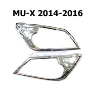 Headlight Cover Chrome Plated Isuzu MU-X 2014-2016 Car Light MUX SUV Accessories