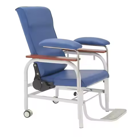 Manual Portable Hospital Instruments blood- sample donation chair phlebotomy chair blood- draw chair