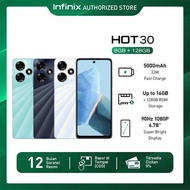 Infinix Hot 30 8/128GB Up to 16GB Extended RAM Helio G88 - 6.78