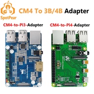 Raspberry Pi CM4 to 3B 4B Adapter expansion board Compute module 4 IO Board Compatible with Pi3/Pi4 