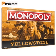 Yellowstone Monopoly Card Game - 2.5x15.8x10.5 Inches Board Game for Family Fun