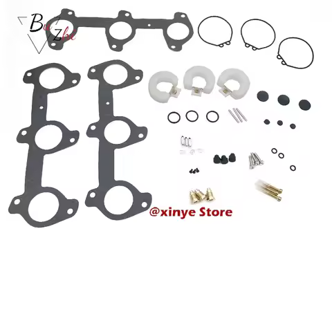 Carburetor Repair Kit for 6H3-W0093-02 6H3-W0093-01 6H3-W0093-00 Yamaha Engine Models 2 Stroke 60HP 