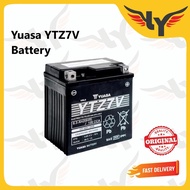 Yamaha NVX Yuasa YTZ7V Battery - 9000666100094 (100% Original)