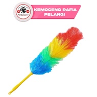 Rainbow Raffia Duster KR-P01