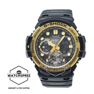 Casio G-Shock GulfMaster Series in Vintage Black and Gold Resin Band Watch GN1000GB-1A GN-1000GB-1A