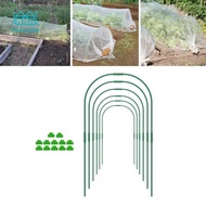 Gralara Greenhouse Hoops Grow Tunnel with Clips,Garden Hoops Kit Support Hoops Frame for Plant