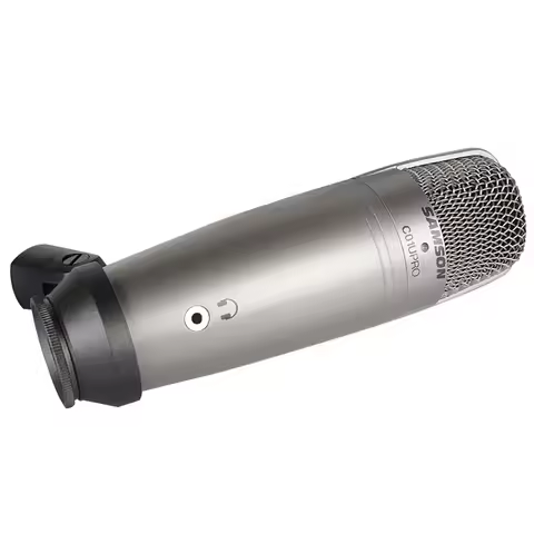 Samson C01u Pro Usb Studio Hypercardiod Microphone Real-time Monitoring Large Diaphragm Condenser Mi