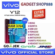 HP VIVO Y12 RAM 3/64 GARANSI RESMI VIVO INDONESIA