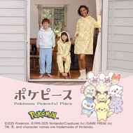 限時優惠代購‼️ GU x Pokepeace 2025 秋冬聯乘系列： ( 女裝 、童裝 ) 居家服套裝 睡衣套裝 / 連身裙居家服 / 衛衣 / 毛毛長袖拉鍊外套 / 居家襪 / 毛毛手提袋 單肩