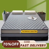 180x200cm 10CM Tatami Foldable Thick Mattress Single/Queen/King Tilam Topper Latex Mattress Thick Mattress 床垫