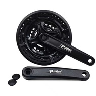 Mountain Bike Bicycle Chainring Chain Crank 42T-48T Chainring 7-8 Speed Aluminum Alloy Chainring Var