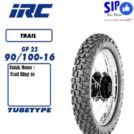Ban motor semi trail IRC GP22 90 100 ring 16 tubetype