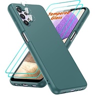 ▶$1 Shop Coupon◀  Samsung Galaxy A32 5G Case, Galaxy A32 5G Case with [2 Pack] Tempered Glass Screen