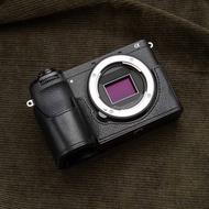Handmade Camera Bag With Metal Base A6700 Genuine Leather Cowhide Bag Body Case For Sony ILCE-6700 C