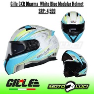 Gille GXR Dharma Modular Helmet Dual Visor Motorcycle helmet with free Iridium Silver Lens