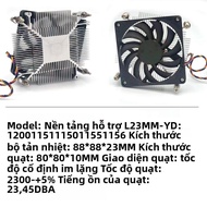 Quạt Tản Nhiệt CPU Siêu Mỏng 1U One Piece ITX HTPC 12V 1200 1151 1150 12V Quạt Tản Nhiệt CPU Ồn Ào Q