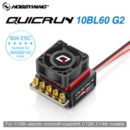 Hobbywing QuicRun 10BL60 G2 Sensored Brushless ESC 60A For 1/10th 1/12th RC Electric Model Car Buggy