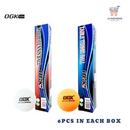 [SPORT] OGK PING PONG BALL WHITE & YELLOW / TABLE TENNIS BALL / BOLA PING PONG / PERMAINAN / SUKAN