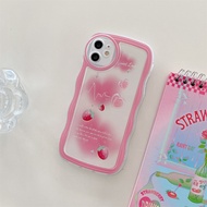 Phone Casing For Huawei Mate 20 30 P20 P30 Lite Pro Nova 3 3i Y90 4E Case Shockproof Transparent TPU Rainbow Smilely Bear Curly Wave Frame plastic Silica gel New Design Cute Clear Luxury Soft