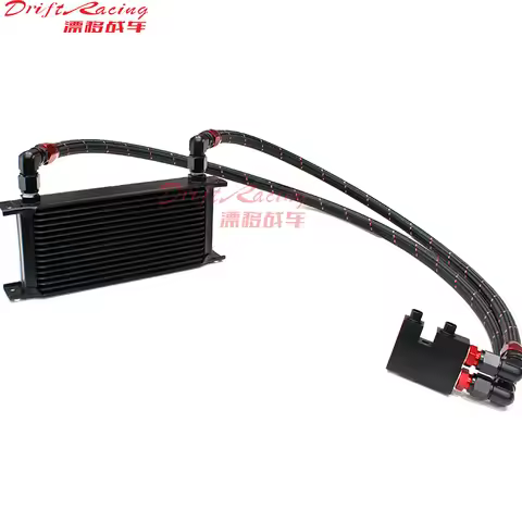 16/15 Row AN10 Oil cooler w/Bracket Hose Kit For BMW 3 Series N54 Engine 135 135i E82 335 335i E90 E