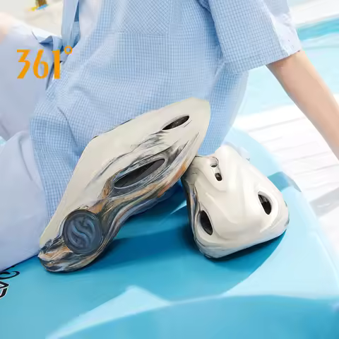 361 Degrees AG Aaron Gordon Whale 2 Men‘s Trendy Slippers Technology Soft Elastic Comfortable Thick