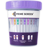 Prime Screen Multi-Drug Urine Test Cup 16 Panel Kit (AMP,BAR,BUP,BZO,COC,mAMP,MDMA,MOP/OPI,MTD,OXY,P