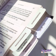 Law School Transparent Tabs for Law Books and Codals - Per Subject