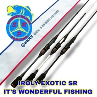 Iroly Exotic Ultralight Fishing Rod Type Sr30t Carbon Solid Fuji 2025