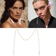 SOONA Bead  Chain, Handmade Design Simple Style Face Chain Jewelry, Fashion   Design Tassel Decorati