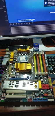 MAIN G31 G41 G45 - MAIN ASUS P5QC CHIPSET G45 DÙNG RAM 3 VÀ 2 HÀNG NGUYÊN ZIN 100% - SOCKET 775