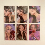 Twice Taste Of Love Photocard - Sana Dahyun Chaeyoung Tzuyu
