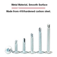Phillips Pan Head Self-Drilling Screw (Tek Screw) – 410 Stainless Steel / Zinc-Plated Carbon Steel