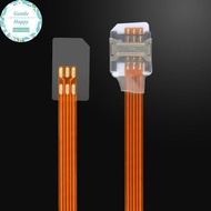 GentleHappy 2FF SIM Standard Positive Reverse Extension Cord Mobile Phone Signal Extension Cord SIM 